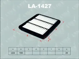 LA-1427 LYNXauto Воздушный фильтр