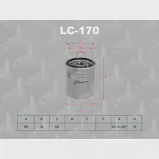 Масляный фильтр LYNXAUTO 4905601005866 3649385 SOYR C4 LC-170