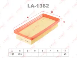 LA-1382, LA-1382 Фильтр воздушный LYNXauto