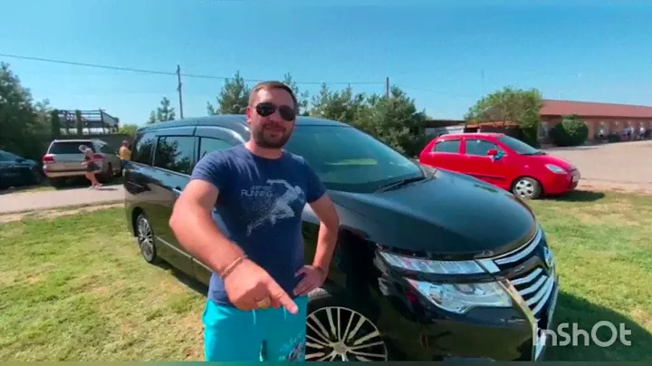 Обзор заказного NISSAN ELGRAND/интервью со счастливым владельцем/привезли крутую тачку из Японии