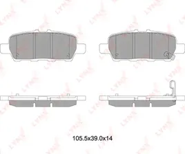 Тормозные колодки LYNXauto задние для Suzuki Grand Vitara III 2005-2015. Артикул BD-5745
