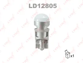 Светодиодная лампа T10 12В 1SMD LYNXauto LD12805