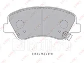 Тормозные колодки LYNXauto bd3619