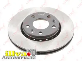 Диск тормозной передний RENAULT DUSTER, SCENIC, NISSAN TERRANO LYNXauto BN-1415