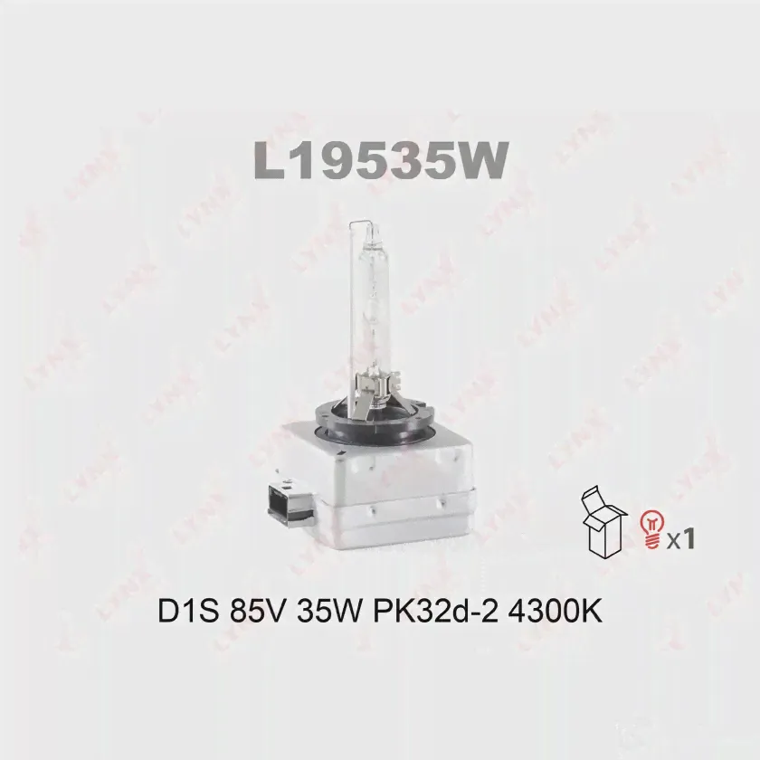 Галогенная лампа фары LYNXAUTO L19535W 3648058 O80PXN3 D 1S