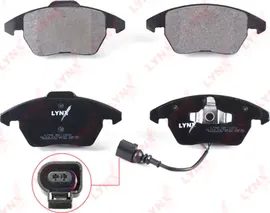 Тормозные колодки LYNXauto передние для Volkswagen Polo V 2009-2024. Артикул BD-1203