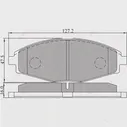 Тормозные колодки дисковые, комплект LYNXAUTO BD-1801 J 1AC5 3638877 4905601011867