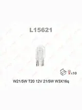 Лампа W21/5W 12V LYNX L15621 LYNXauto