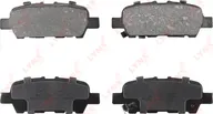 Тормозные колодки LYNXauto задние для Suzuki Grand Vitara III 2005-2015. Артикул BD-5745