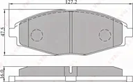 Тормозные колодки LYNXauto. Артикул BD-1801